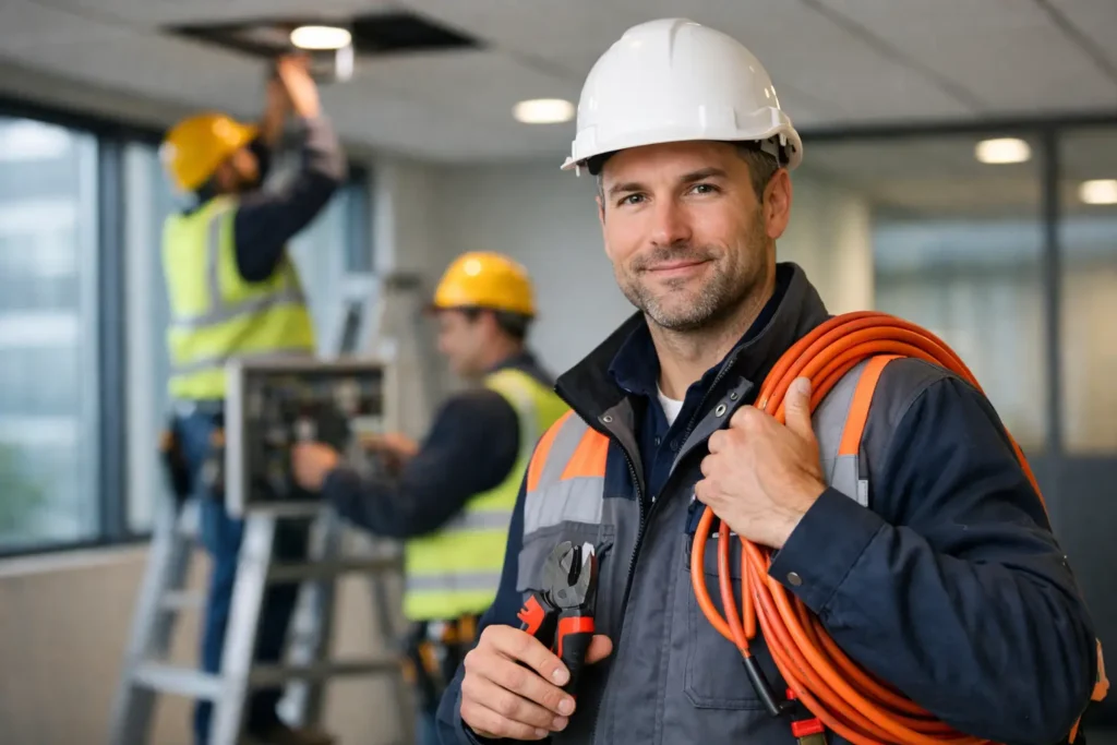 Choosing a Commercial Electrician Berkshire